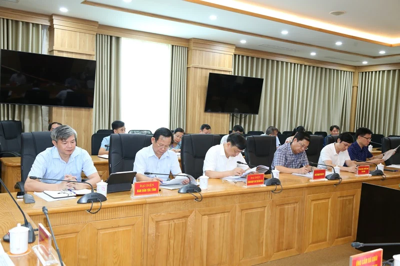 Giám sát Chương trình mục tiêu Quốc gia phát triển kinh tế-xã hội vùng đồng bào DTTS và miền núi giai đoạn 2021-2023