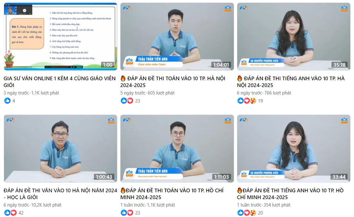 Trung tâm Gia sư online Học là Giỏi dành cho học sinh
