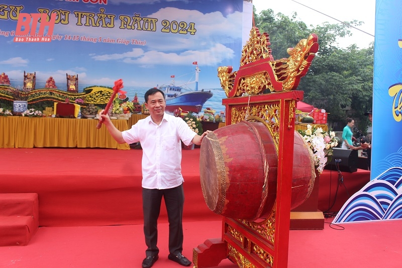 Đặc sắc lễ hội cầu ngư - bơi trải TP Sầm Sơn 2024