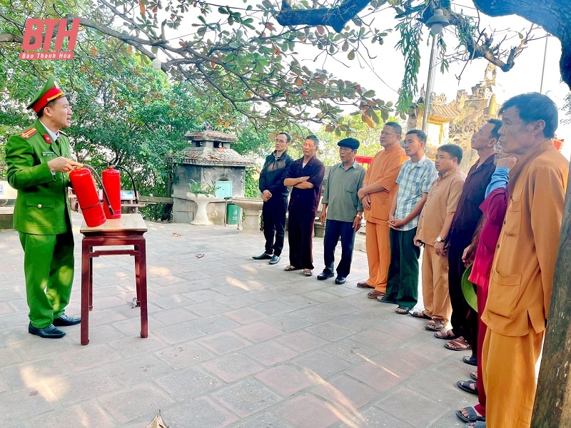 Tăng cường phòng cháy, chữa cháy tại di tích, điểm du lịch đợt cao điểm nắng nóng