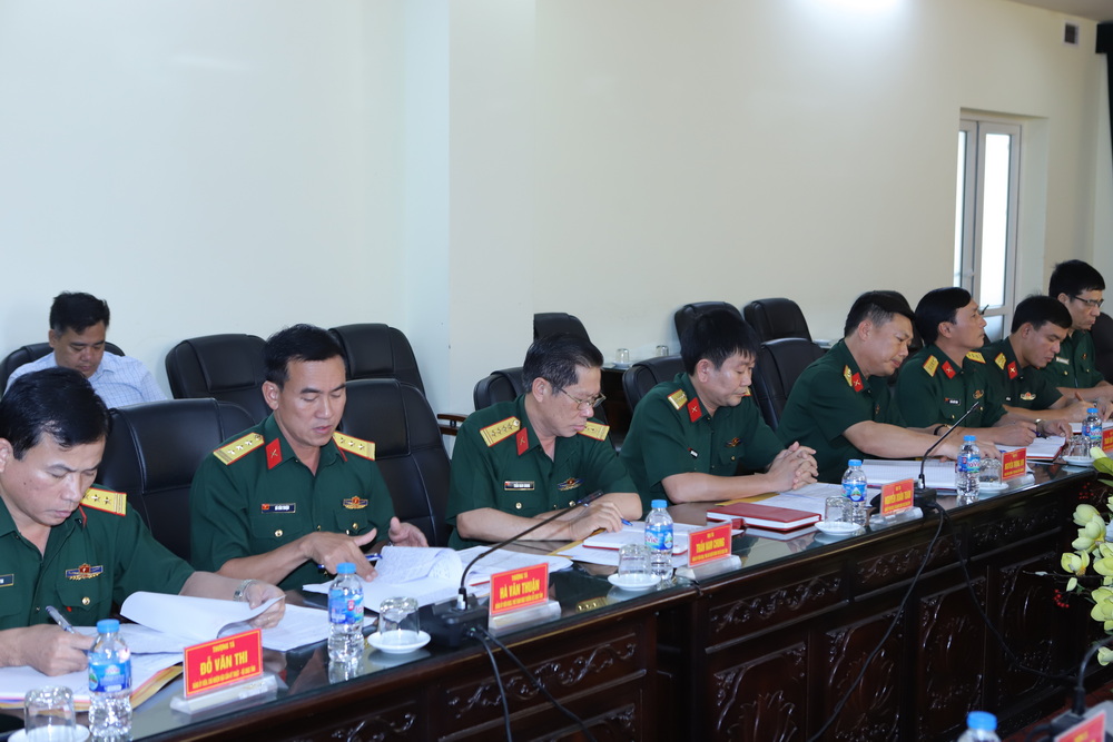 Đảng ủy Quân sự tỉnh ra Nghị quyết lãnh đạo thực hiện nhiệm vụ 6 tháng cuối năm 2024