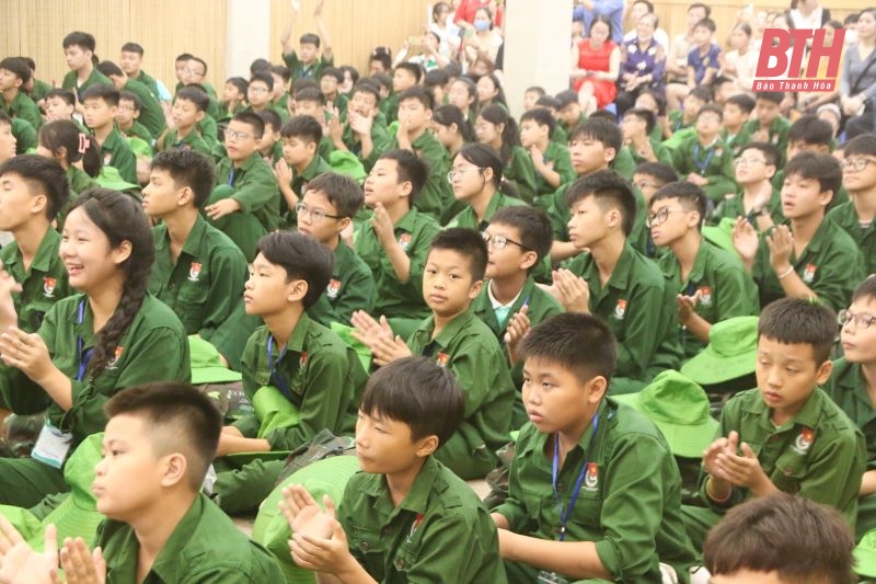 244 “chiến sĩ nhí hoàn thành chương trình “Học kỳ quân đội” tỉnh Thanh Hóa, đợt 2 năm 2024