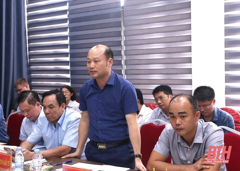 Kiểm tra tình hình triển khai các dự án của Tập đoàn Xuân Thiện và các dự án tại KCN Ngọc Lặc