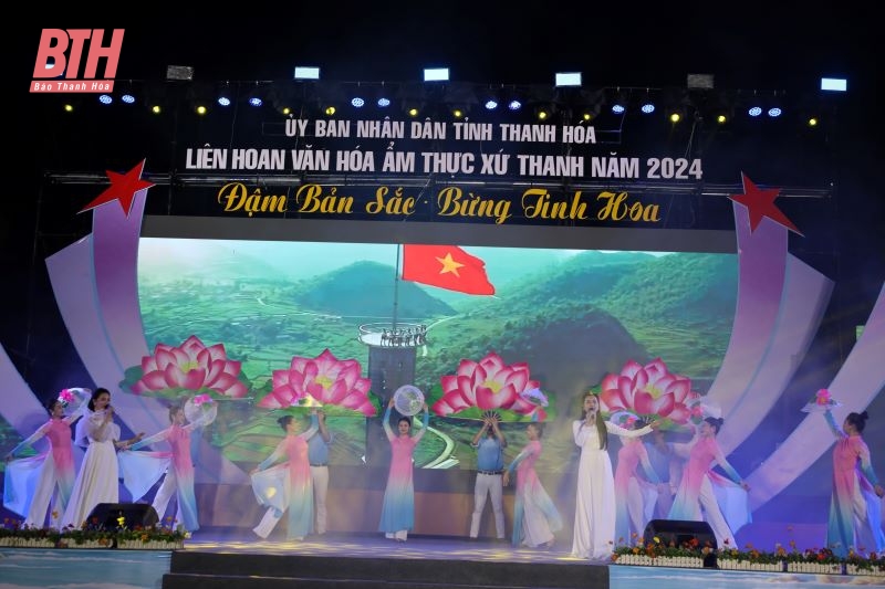 Khai mạc Liên hoan văn hóa ẩm thực xứ Thanh năm 2024: “Đậm bản sắc - Bừng tinh hoa” 