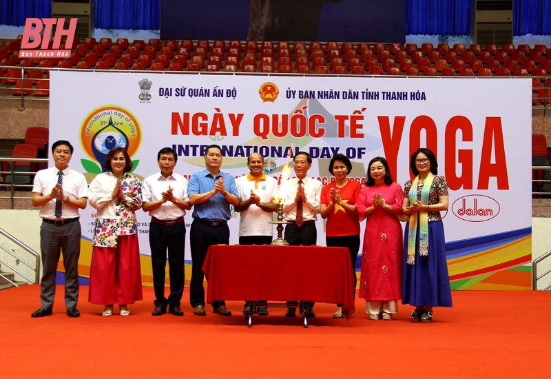 Kỷ niệm Ngày Quốc tế Yoga và Giải vô địch các câu lạc bộ Yoga tỉnh Thanh Hóa mở rộng lần thứ nhất năm 2024