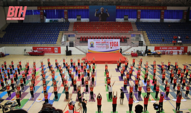 Kỷ niệm Ngày Quốc tế Yoga và Giải vô địch các câu lạc bộ Yoga tỉnh Thanh Hóa mở rộng lần thứ nhất năm 2024