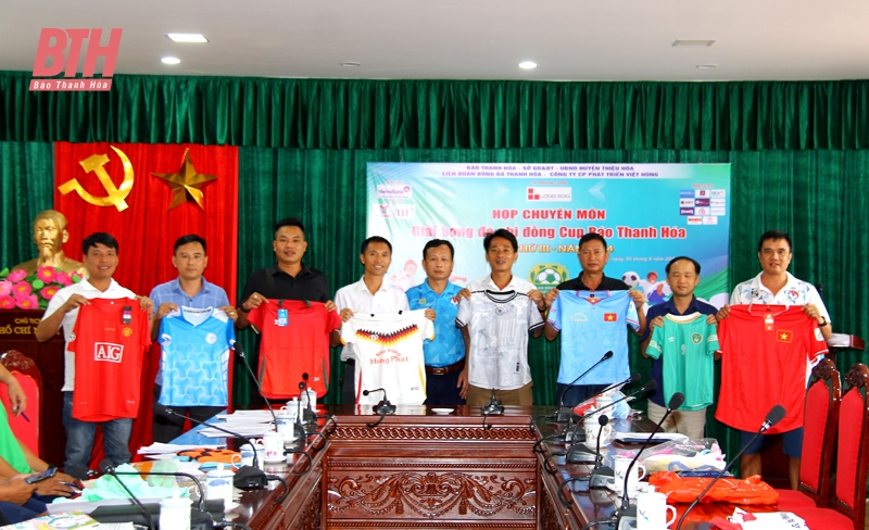 Bốc thăm chia bảng, xếp lịch thi đấu Giải bóng đá Nhi đồng Cúp Báo Thanh Hóa lần thứ III - năm 2024