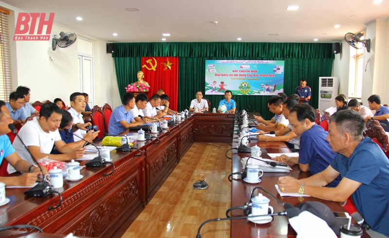 Bốc thăm chia bảng, xếp lịch thi đấu Giải bóng đá Nhi đồng Cúp Báo Thanh Hóa lần thứ III - năm 2024