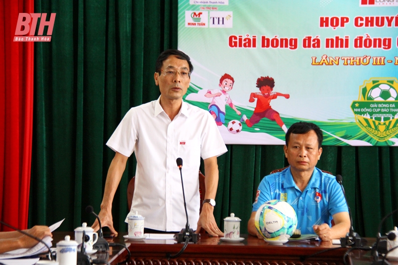 Bốc thăm chia bảng, xếp lịch thi đấu Giải bóng đá Nhi đồng Cúp Báo Thanh Hóa lần thứ III - năm 2024