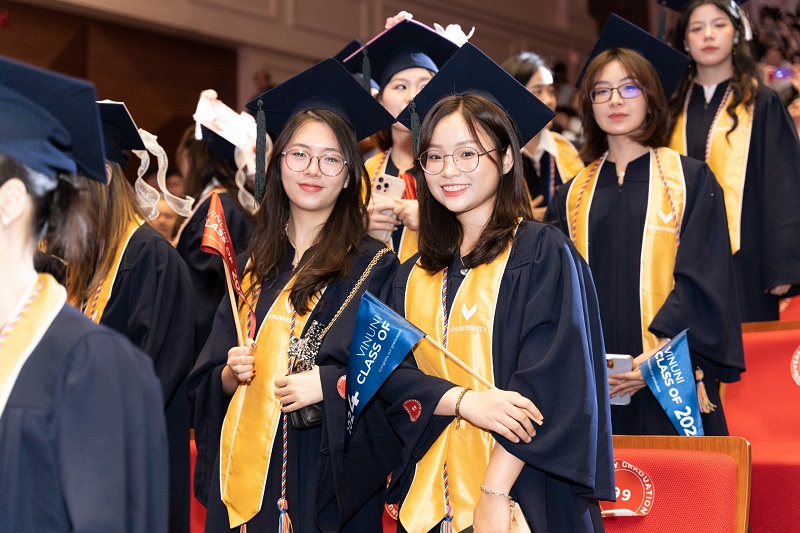 Trường Đại học Vinuni công nhận tốt nghiệp niên khóa đầu tiên