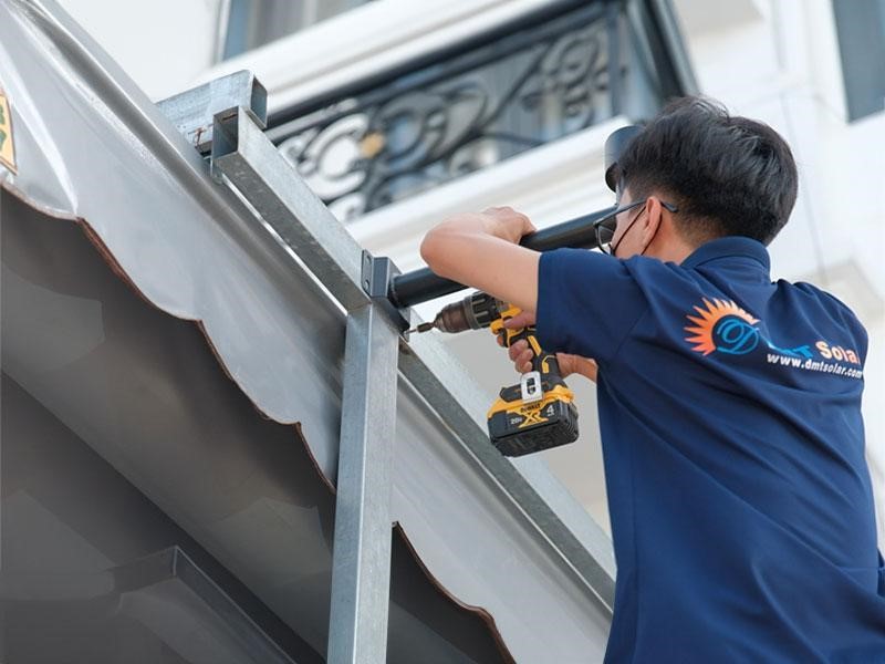 DMT Solar - Đơn vị cung cấp đèn pha năng lượng mặt trời chính hãng
