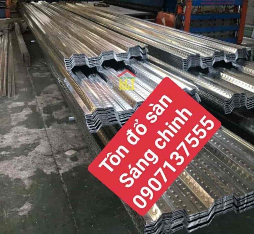 Bảng giá tôn đổ sàn deck – tôn lót sàn đổ bê tông tại Tonsandecking.vn