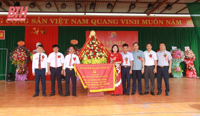 Đảng bộ xã Hòa Lộc kỷ niệm 70 năm ngày thành lập