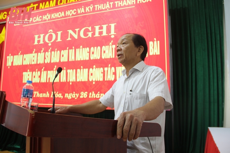 Tập huấn kỹ năng viết tin, bài trên trang thông tin điện tử