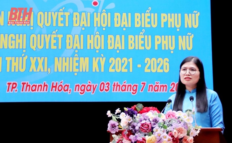 Hội LHPN TP Thanh Hóa: Hoàn thành vượt mức 9/9 chỉ tiêu kế hoạch