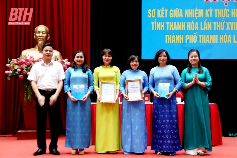 Hội LHPN TP Thanh Hóa: Hoàn thành vượt mức 9/9 chỉ tiêu kế hoạch