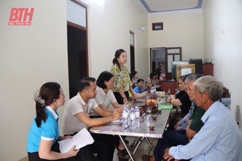 Bàn giao mái ấm tình thương cho hội viên phụ nữ thuộc gia đình chính sách huyện Hậu Lộc