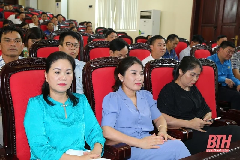 Đoàn ĐBQH tỉnh Thanh Hoá tiếp xúc cử tri huyện Đông Sơn