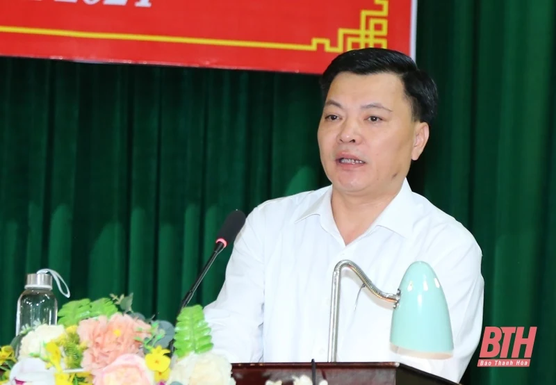 Đoàn ĐBQH tỉnh Thanh Hoá tiếp xúc cử tri huyện Đông Sơn