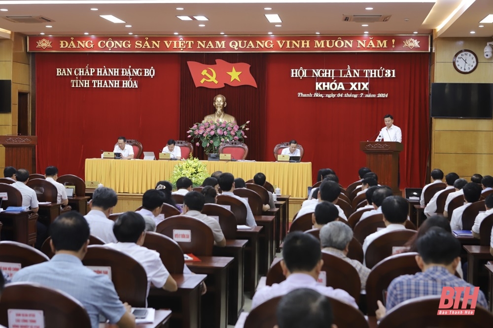 Hội nghị Ban Chấp hành Đảng bộ link vào m88 mới nhất lần thứ 31: Đánh giá tình hình 6 tháng đầu năm; nhiệm vụ trọng tâm 6 tháng cuối năm 2024