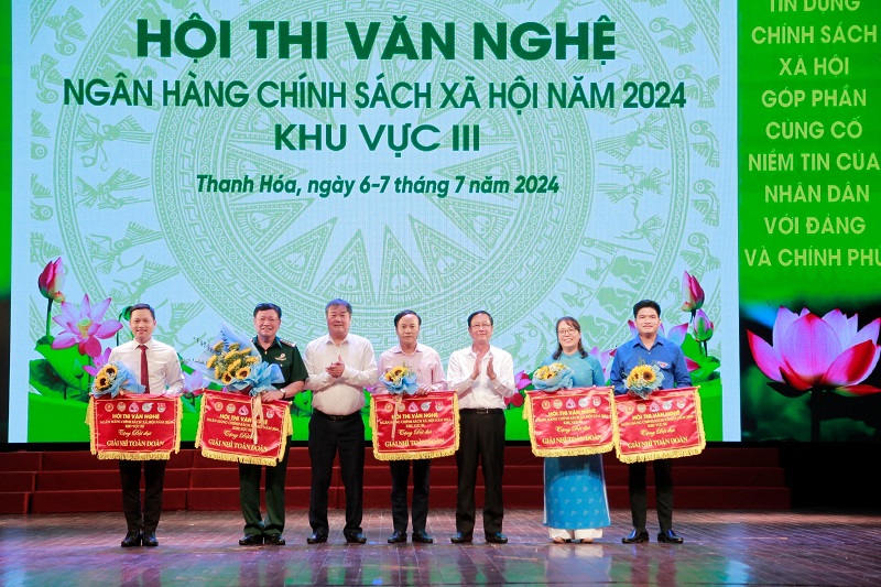 Thanh Hóa nhất toàn đoàn tại Hội thi tài năng văn nghệ Ngân hàng chính sách xã hội khu vực III