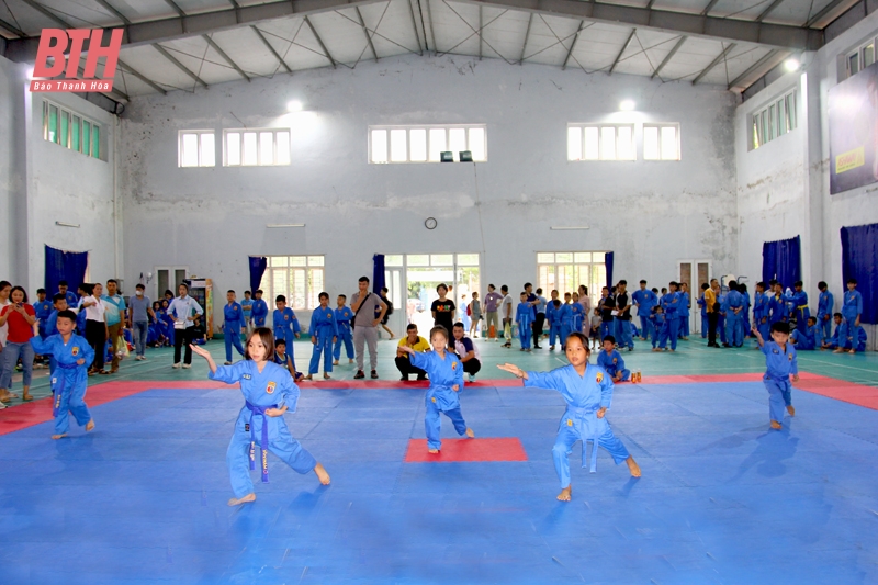 Gần 250 VĐV tranh tài tại Giải Vovinam TP Thanh Hóa mở rộng lần thứ II - năm 2024