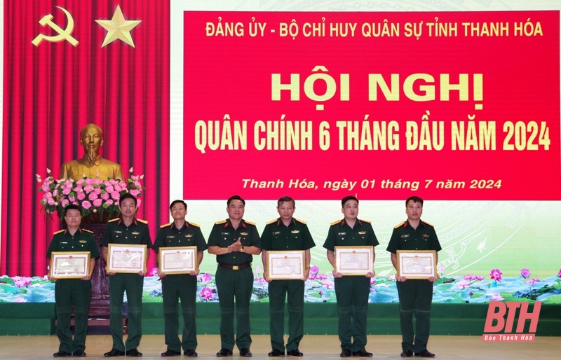 Hội nghị Quân chính 6 tháng đầu năm 2024