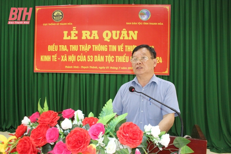 Ra quân điều tra, thu thập thông tin thực trạng kinh tế - xã hội của 53 dân tộc thiểu số năm 2024