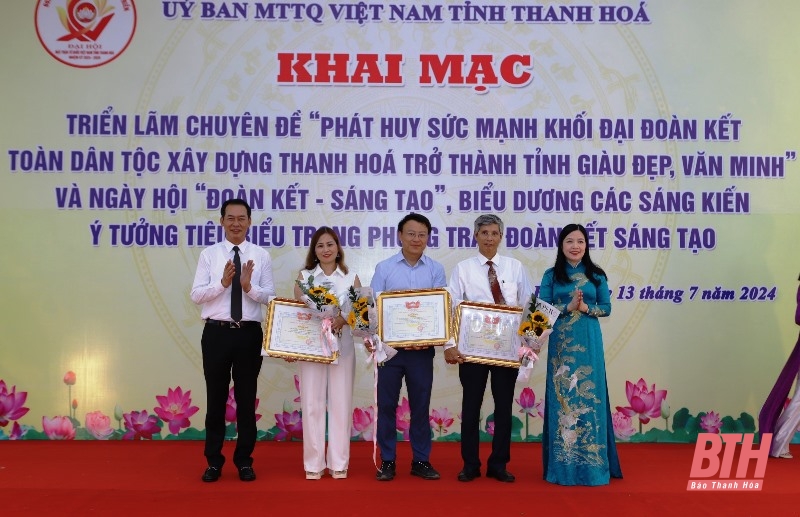 Khai mạc Triển lãm chuyên đề “Phát huy sức mạnh khối đại đoàn kết toàn dân tộc xây dựng Thanh Hóa trở thành tỉnh giàu đẹp, văn minh”