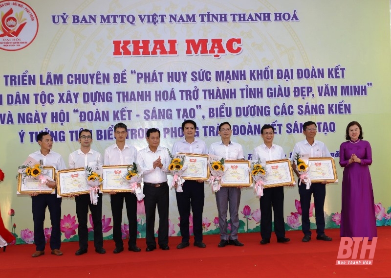 Khai mạc Triển lãm chuyên đề “Phát huy sức mạnh khối đại đoàn kết toàn dân tộc xây dựng Thanh Hóa trở thành tỉnh giàu đẹp, văn minh”