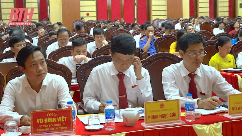 Kỳ họp thứ 20 HĐND huyện Vĩnh Lộc xem xét, quyết nghị 12 nghị quyết