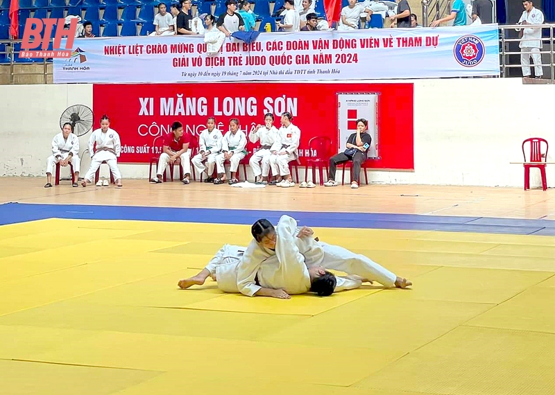 Khởi tranh Giải vô địch trẻ Judo Quốc gia năm 2024