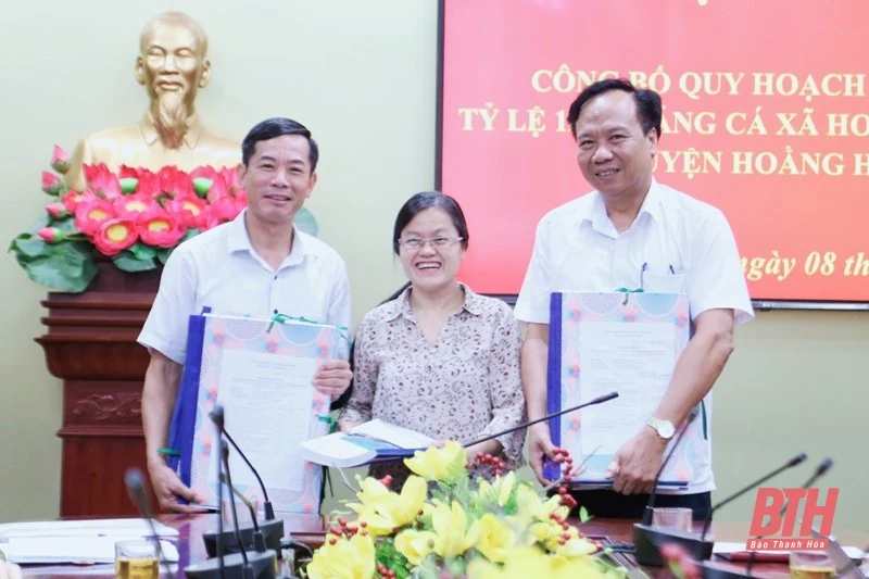 Cảng cá Hoằng Trường định hướng là cảng cá loại II, chuyên phục vụ dịch vụ hậu cần nghề cá