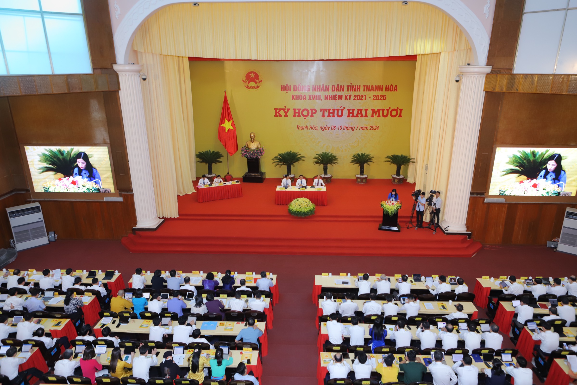 Khai mạc trọng thể Kỳ họp thứ 20, HĐND tỉnh Thanh Hóa khóa XVIII
