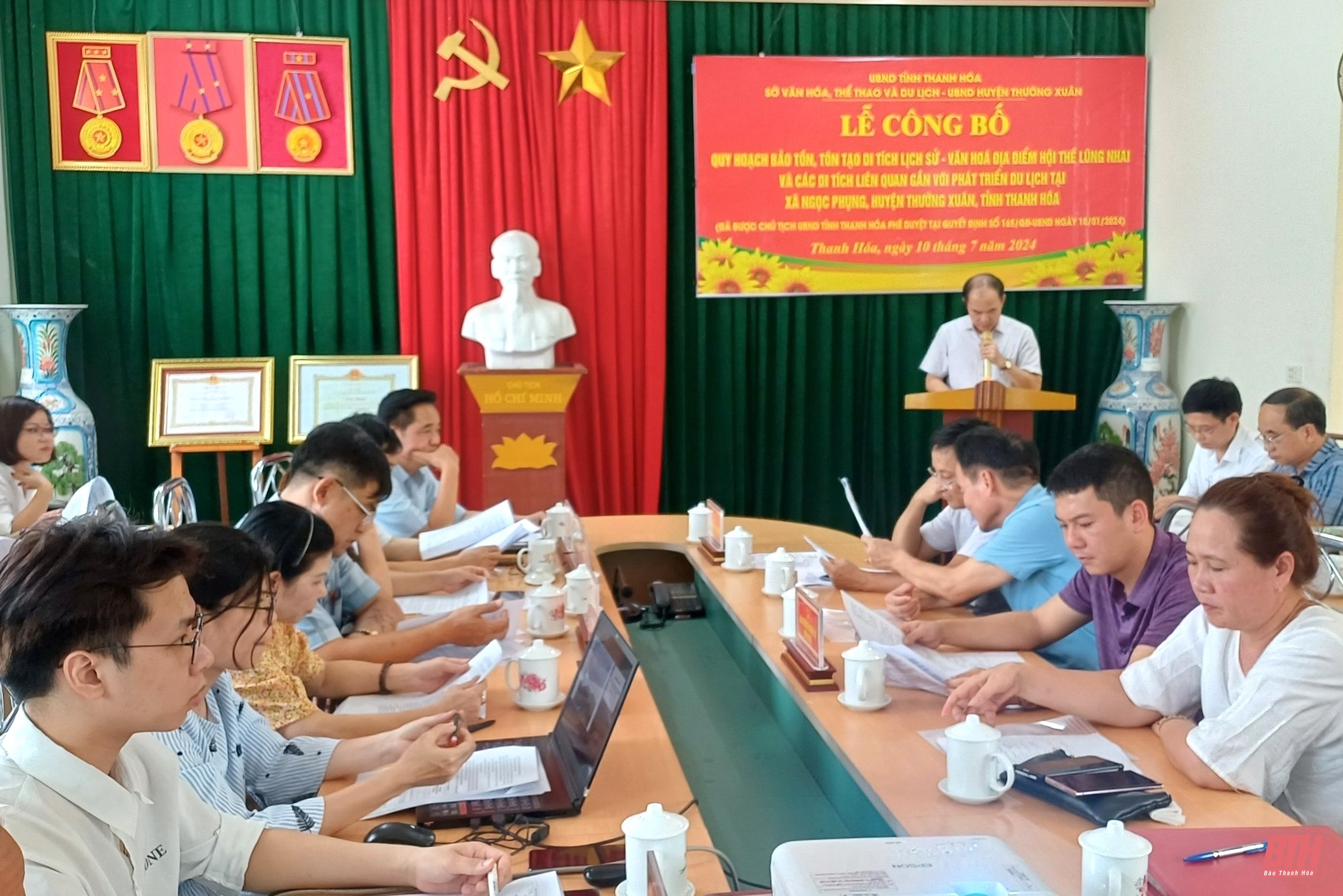 Công bố quy hoạch bảo tồn, tôn tạo di tích lịch sử - văn link m88 địa điểm Hội thề Lũng Nhai