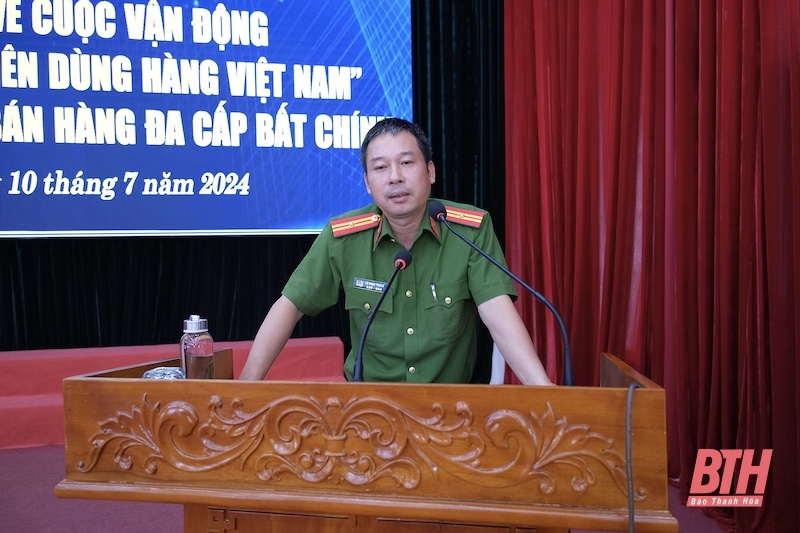 Tuyên truyền về Cuộc vận động “Người m88 the thao ưu tiên dùng hàng m88 the thao” và dấu hiệu nhận biết bán hàng đa cấp bất chính