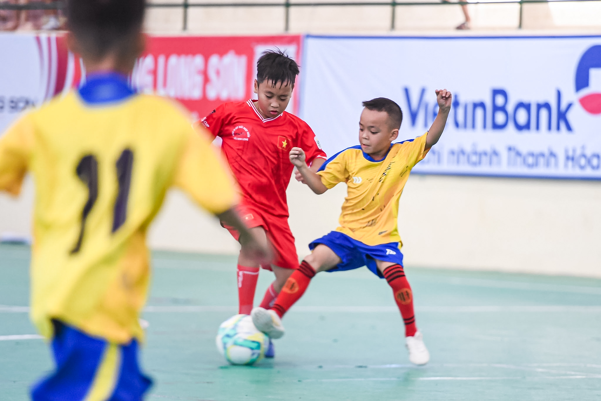 Nghẹt thở cuộc đua vào tứ kết U8: Chủ nhà Thiệu Hoá chia tay m88 link mới nhất đấu