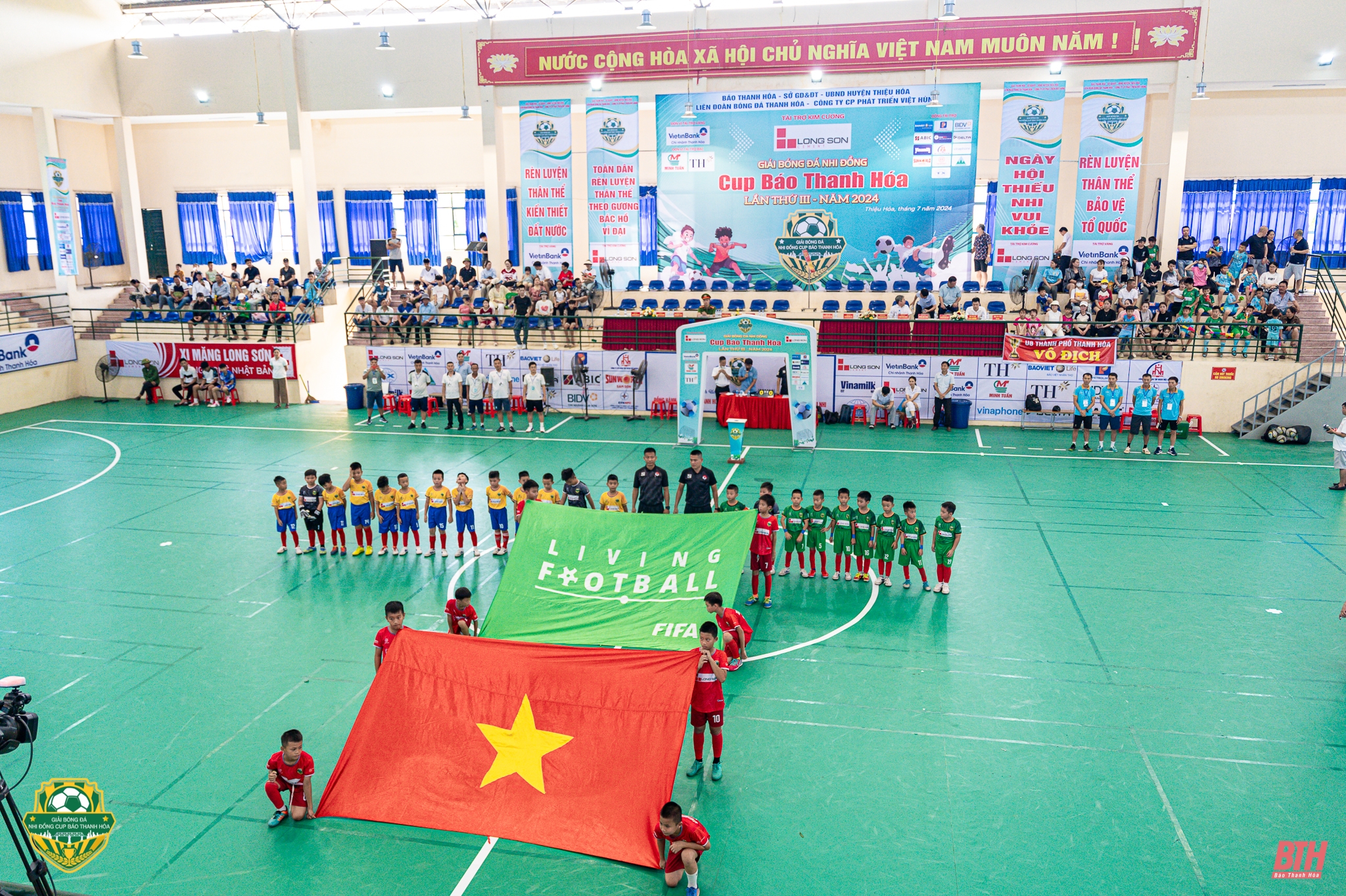 U8 TP Thanh Hóa và U10 Hà Trung lên ngôi vô địch Giải Bóng đá Nhi đồng Cup Báo Thanh Hóa lần thứ III - năm 2024