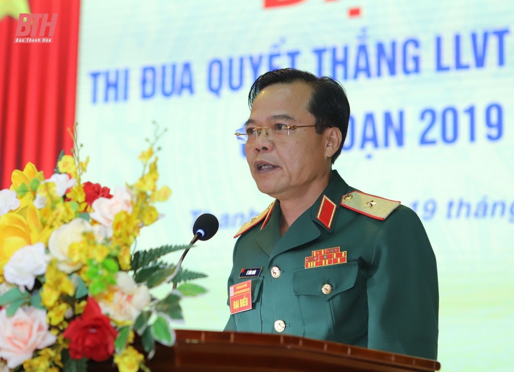 Đại hội thi đua quyết thắng lực lượng vũ trang tỉnh Thanh Hóa giai đoạn 2019-2024