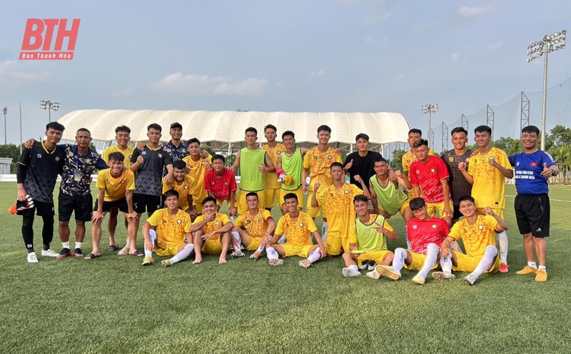 U21 Đông Á Thanh Hóa vươn lên ngôi đầu bảng B