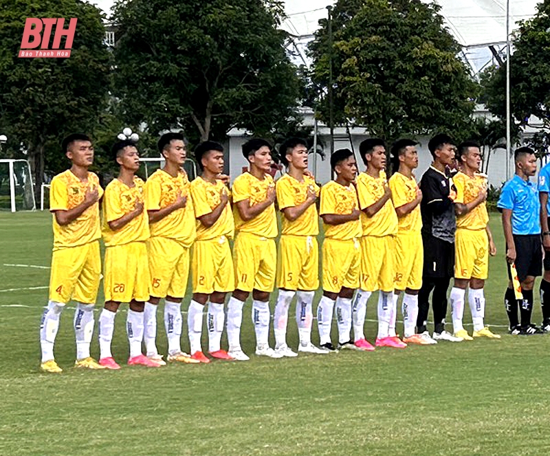 U21 Đông Á Thanh Hóa vươn lên ngôi đầu bảng B