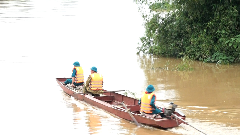 Thạch Thành: Chủ động triển khai lực lượng và phương tiện phòng, chống bão lụt 