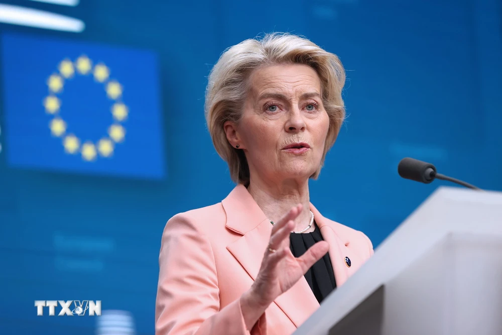 Bà Ursula von der Leyen đắc cử nhiệm kỳ 2 Chủ tịch Ủy ban châu Âu