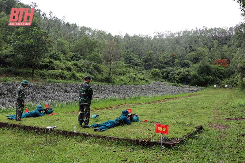 Lan tỏa phong trào “Thi đua Quyết thắng” trong LLVT thị xã Bỉm Sơn