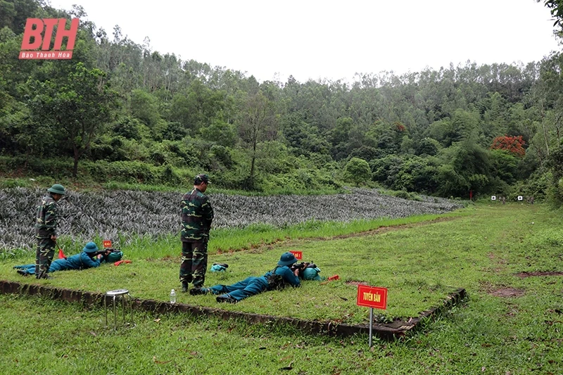 Lan tỏa phong trào “Thi đua Quyết thắng” trong LLVT thị xã Bỉm Sơn