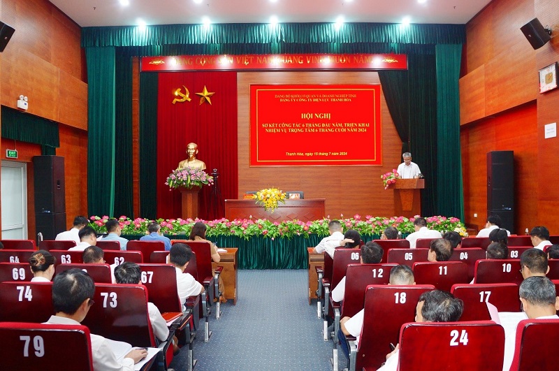 Đảng bộ Công ty Điện lực Thanh Hóa hoàn thành xuất sắc nhiệm vụ 6 tháng đầu năm 2024