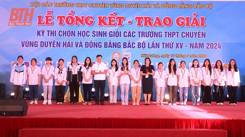 Thanh Hóa đoạt 6 HCV tại Kỳ thi chọn học sinh giỏi các Trường THPT Chuyên khu vực duyên hải và đồng bằng Bắc bộ