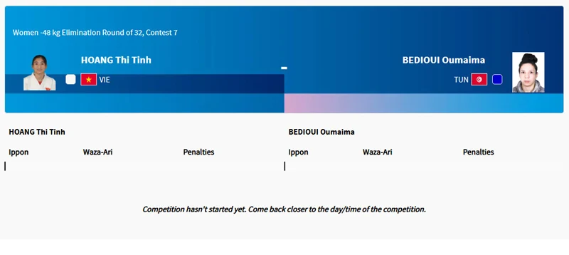 Khai mạc Olympic Paris 2024: VĐV Judo Hoàng Thị Tình sẵn sàng cho “Ngày hội lớn”