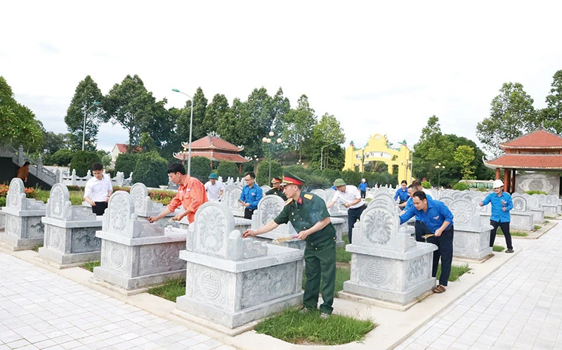 Công ty Nhiệt điện Nghi Sơn nhiều hoạt động kỷ niệm 77 năm Ngày Thương binh - Liệt sỹ (27/7/1947 - 27/7/2024)