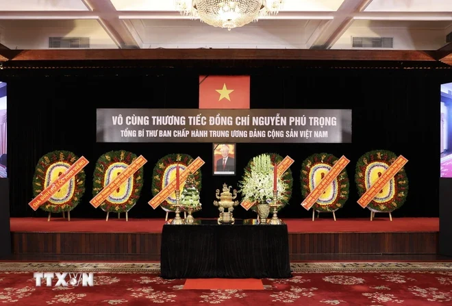 Công dân cần mang Căn cước công dân hoặc cài VNeID khi viếng Tổng Bí thư